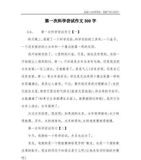 那次尝试改变了我一生的轨迹（珍惜机会，努力实现梦想）