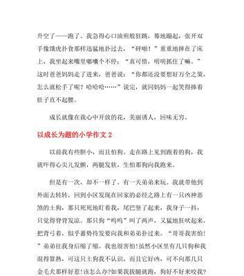 成长之路