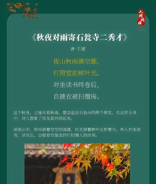 唐诗之恋（一个青年的唐诗情怀）